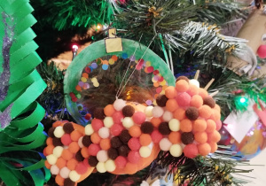 ozdoba choinkowa bomka