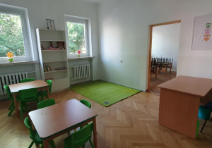 nowa sala do terapii pedagogicznej wykorzystywana przez specjalistów
